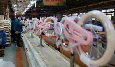 Çin’in Kuzeyindeki Bisiklet ve Bebek Arabası Üreticileri Siparişlerin Tamamlanmasını Garanti Altına Almak İçin Üretimi Hızlandırdı