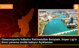 Giresunsporlu futbolcu Rahmetullah Berişbek, Süper Lig’in ikinci yarısına ümitle bakıyor Açıklaması