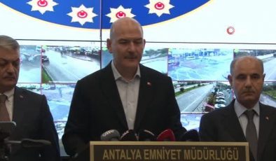 İçişleri Bakanı Süleyman Soylu, Antalya’da konuştu Açıklaması