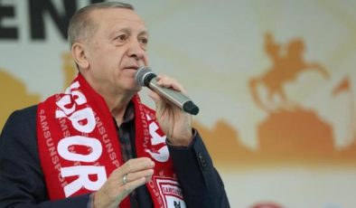 Samsun’da konuşan Cumhurbaşkanı Erdoğan’dan dikkat çeken sözler: Kendi adımıza son defa destek istiyoruz