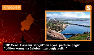 TDP Genel Başkanı Sarıgül’den siyasi partilere çağrı: “Lütfen konuşma üslubumuzu değiştirelim”