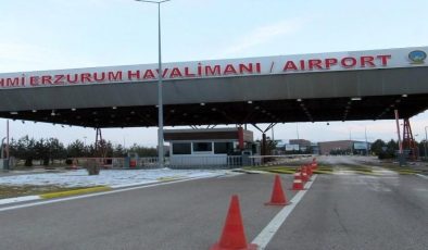 Erzurum havalimanından 864 bin 506 yolcu yararlandı