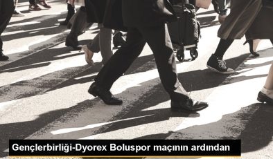 Gençlerbirliği-Dyorex Boluspor maçının ardından