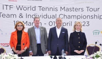 ITF World Tennis Masters Tour Dünya Şampiyonası’nın basın toplantısı yapıldı