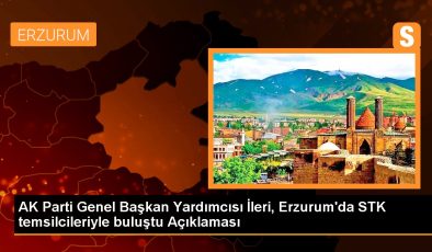 AK Parti Genel Başkan Yardımcısı İleri, Erzurum’da STK temsilcileriyle buluştu Açıklaması