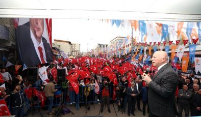 AK Parti Horasan Mitingi Geniş Katılımla Gerçekleşti