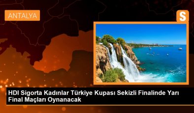 HDI Sigorta Kadınlar Türkiye Kupası Sekizli Final Maçları Başlıyor