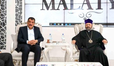 Malatya Büyükşehir Belediye Başkanı Gürkan, Türkiye Ermeni Patriği Maşalyan’ı Kabul Etti