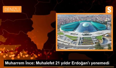 Muharrem İnce: Muhalefet 21 yıldır Erdoğan’ı yenemedi
